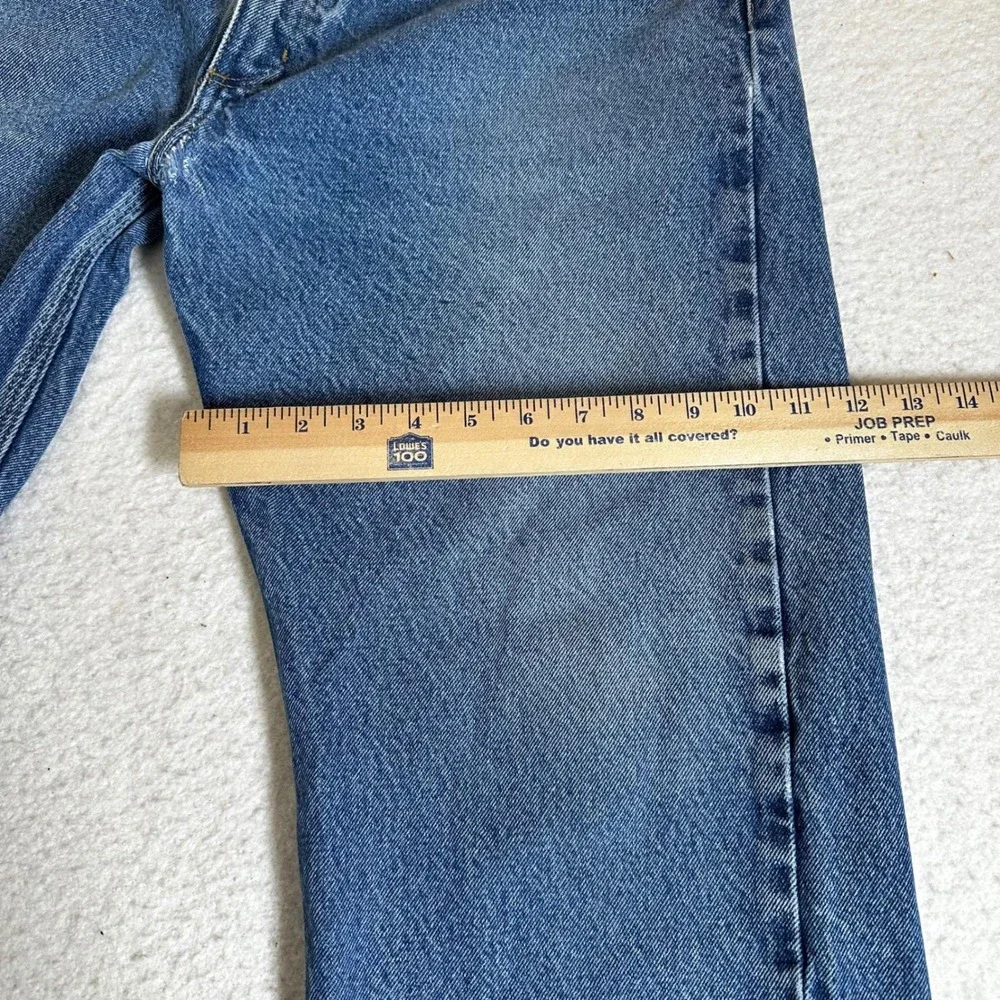 Carhartt B480 DVB Traditional Fit Mens Blue Denim Jeans Streetwear‎ 40x30 FLAWED